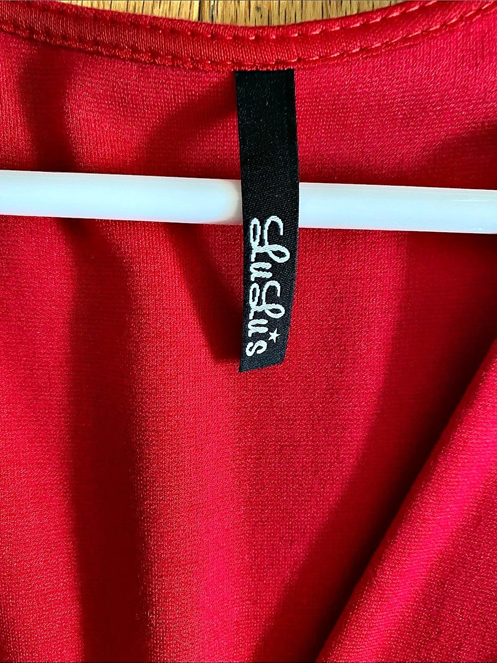 Lulus Red Mini Dress Like New - Picture 3 of 3